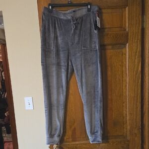 Cynthia Rowley Velour Joggers